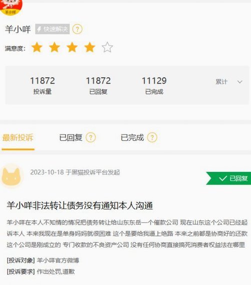 羊小咩购物额度秒到账
