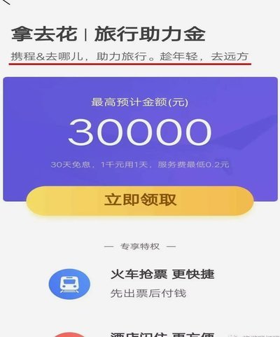 携程拿去花是哪个公司的